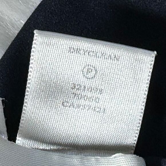 Ann Taylor Navy Ruffle Front Dress Sz 4 - Picture 11 of 11